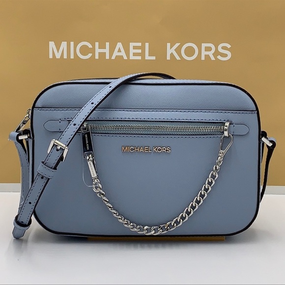 MICHAEL KORS LARGE Saffiano Leather Crossbody Bag - Picture 4 of 16